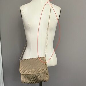 Gold Metal Cable Chain Purse Strap - 47.5", Crossbody Length!